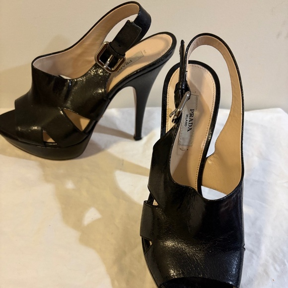 Prada Cutout Slingback Pumps